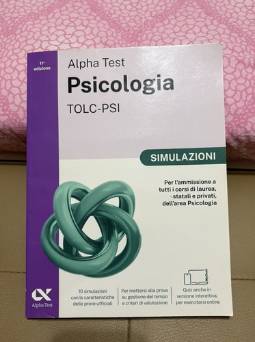 Alpha test psicologia - alpha,