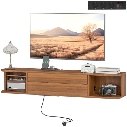 Homcom mobile porta sospeso - homcom, tv
