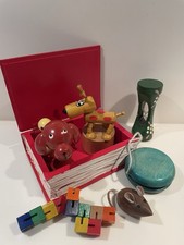 Lotto giochi scatola Legno