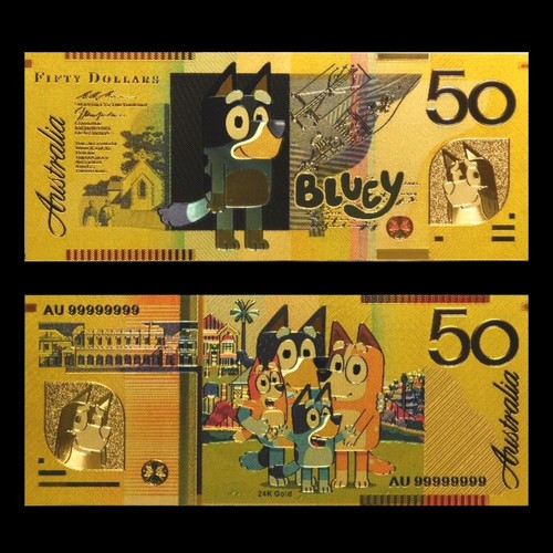 Banconota bluey australia - banconota, 50