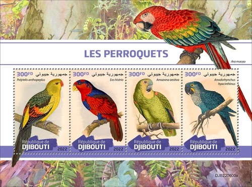 Francobolli pappagalli mnh - francobolli,
