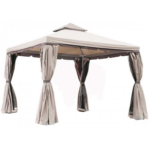 Gazebo esterno ecru - esterno,