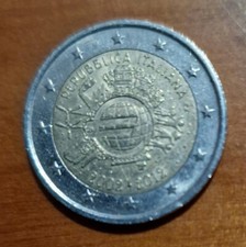 Moneta euro anniversario - da, 2
