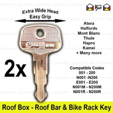 2x Thule Scatola Tetto, Chiave