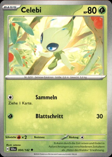 Pokemon 004 142 celebi - -, non