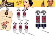 Guitar Amp Tubes set: Marshall