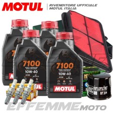 Tagliando TRIUMPH Tiger 800 / 800 XC 2011 2012 2013 (7100 10W40 Filtri candele)