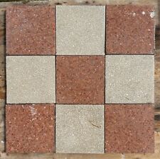 Graniglia cementine antiche mattoni piastrelle pavimento quadrate monocolore