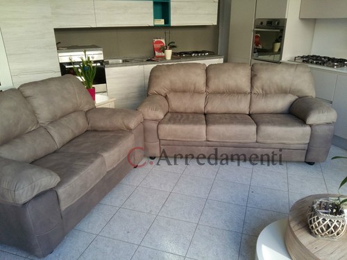 Divano imbottito posti 3 - divano,