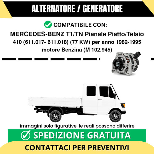 Alternatore mercedes benz - alternatore, mercedes-benz
