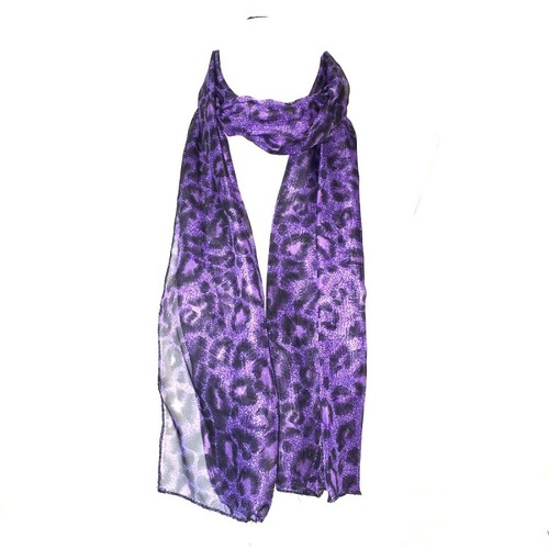 Foulard polyester leopard - polyester,