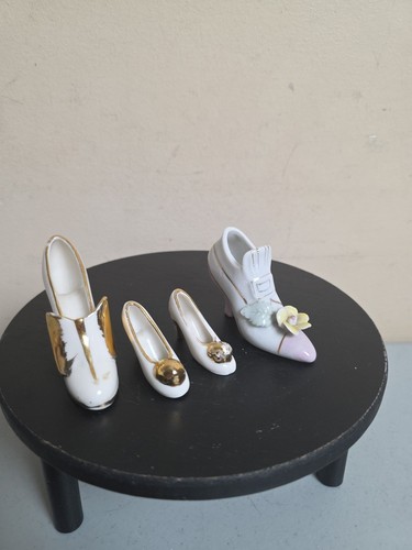 Pantofole vintage porcellana