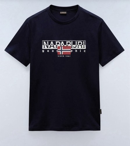 Napapijri shirt uomo navy - t-shirt,