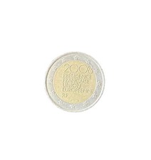 Moneta rara 2008 - 2€,