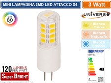 LAMPADINA LED G4 SPOTLIGHT 3W
