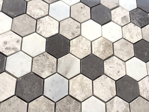 Piastrella carrara grigio mix - carrara,