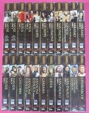 22 VHS film LA STORIA DELLA BIBBIA serie completa 1/22 SAN PAOLO DEA(F182)no dvd