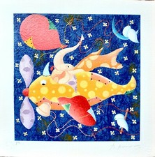 Beppe Francesconi - Serigrafia originale P.A. firmata