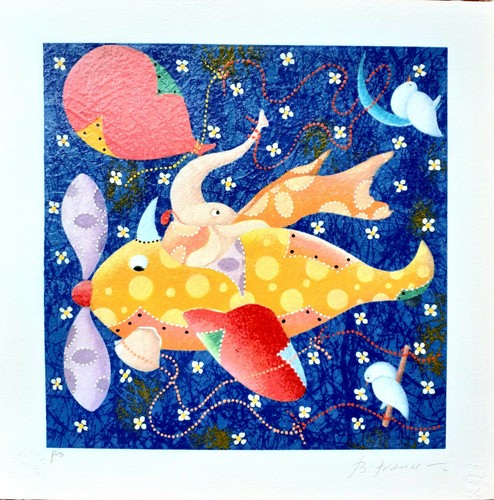 Beppe francesconi serigrafia - francesconi,