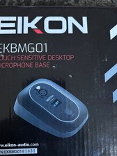 PROEL EIKON EKBMG01 BASE DA TAVOLO PER MICROFONO A COLLO D'OCA gooseneck ON/OFF 