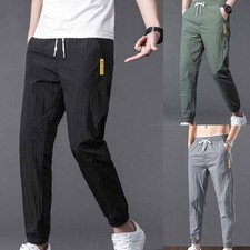 Uomo Pantaloni Vestiti Lavoro