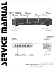 Manuale di servizio per