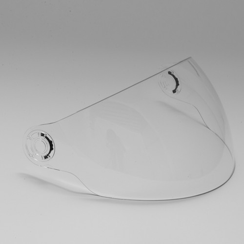 Transparent jet helmet - jet,