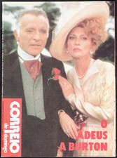 Correio 1985 Richard Burton Faye Dunaway Sophia Loren Michelle Johnson
