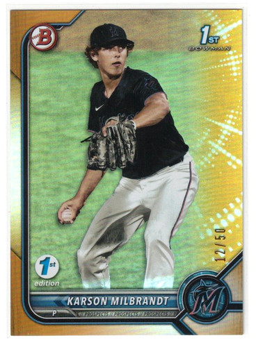 2022 bowman draft - bowman, 1°