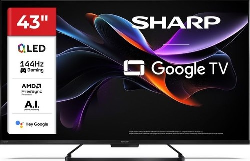 Sharp smart 4k - smart, 43"