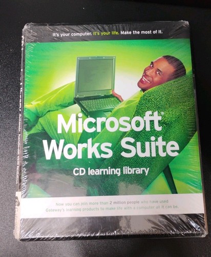 Microsoft works suite - works, cd