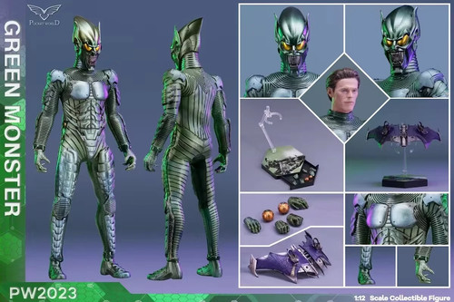 Pwtoys pw2023 green goblin - green,