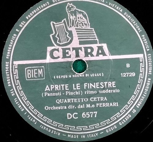 Giri quartetto cetra - giri-10", "quartetto
