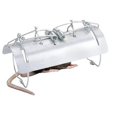 Trappola per talpe riutilizzabile Gabbia per topi Trappole per talpe Tunnel