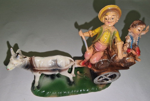 Personaggio presepe popolano