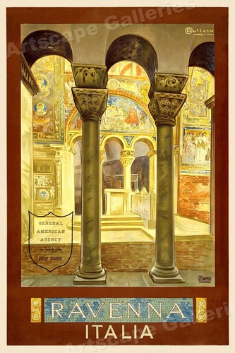 Poster viaggio ravenna - da,