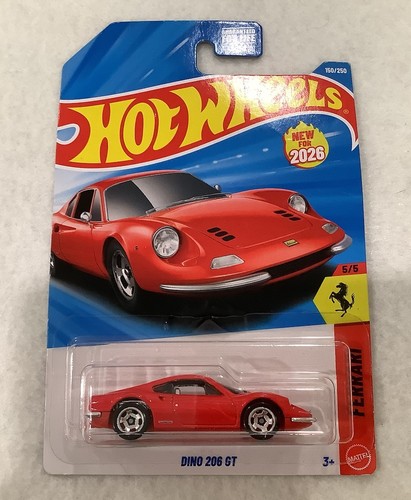 Hot wheels ferrari dino - hot, gt