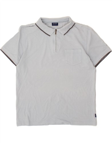 Polo uomo kenzo blu medio - polo,