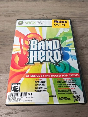 Band hero microsoft xbox - band, (microsoft