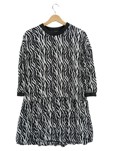 Zara abito donna nero fantasia - zara,