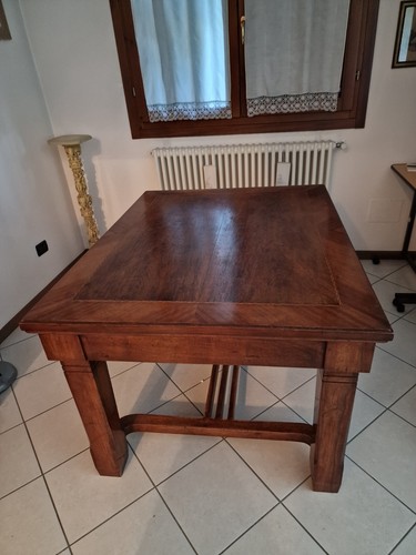 Tavolo pranzo noce con - tavolo,