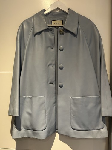 Gucci giacca vera pelle - -, in