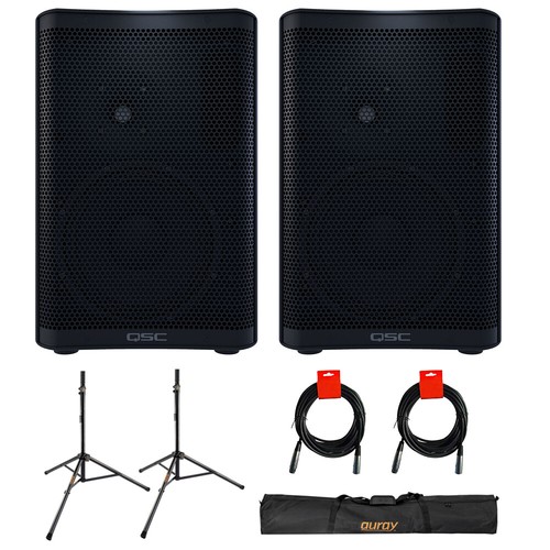 Qsc cp8 two way pa - qsc, 8"