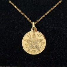 Colgante Y cadena Oro 18k 750