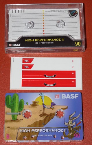 Cassetta vuota basf high - vuota,