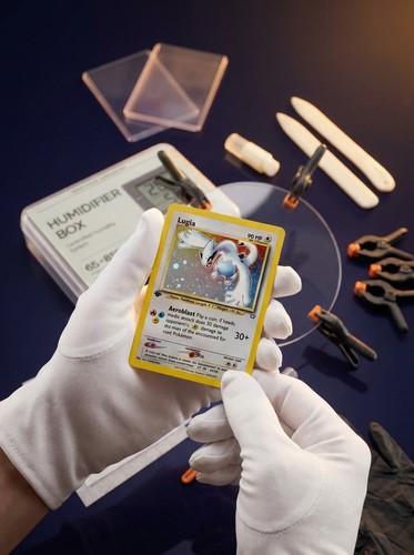 Tcg card flattening - card,