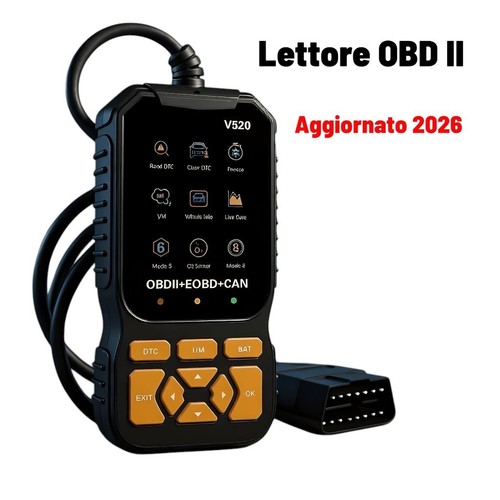Scanner diagnostico obd2 v520 - scanner,