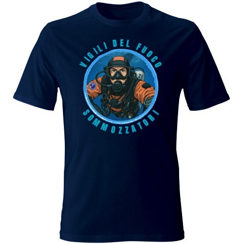 Shirt unisex sommozzatori - t-shirt,