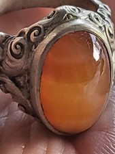 Antico anello uomo argento 800