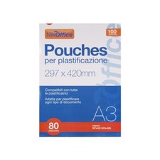 Pouches per plastificazione Micron 80 Formato A3